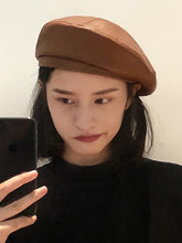 Solid Color Vintage Literary Beret